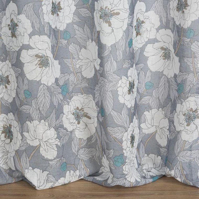 Eurofirany, zasłona gotowa Fabia, 140-250 cm, biały