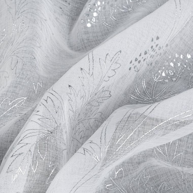 Eurofirany, zasłona gotowa juni, 140-250 cm, biały