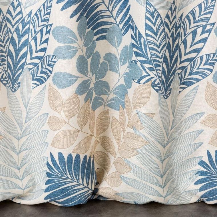 Eurofirany, zasłona gotowa, Lenny 140-250 cm, naturalny