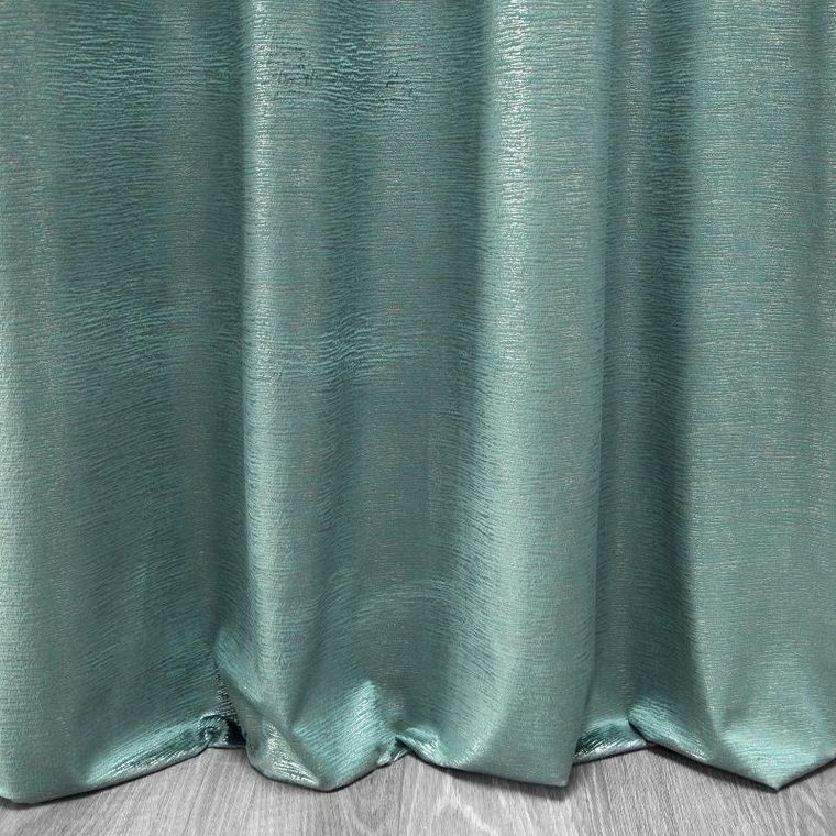 Eurofirany, zasłona gotowa Mabel, 140-250 cm, turkusowy