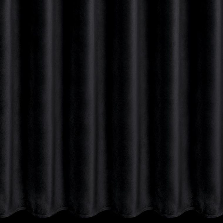 Eurofirany, zasłona gotowa, Melanie, 125-270 cm, czarny