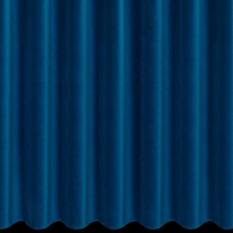 Eurofirany, zasłona gotowa, Melanie, 80-270 cm, granatowy