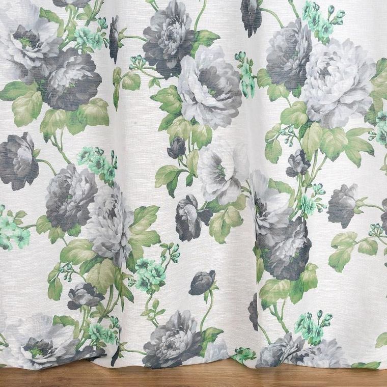 Eurofirany, zasłona gotowa Mona, 140-250 cm, biały