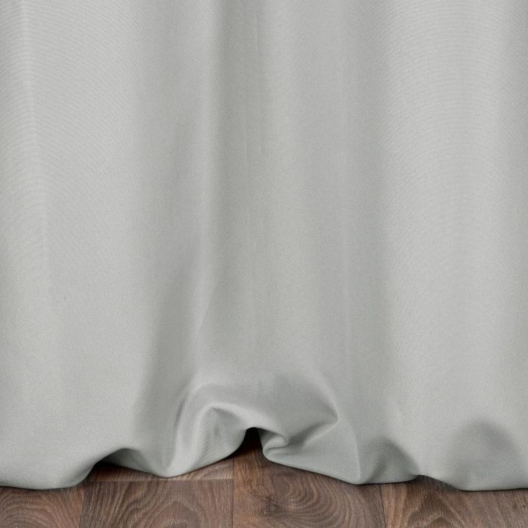 Eurofirany, zasłona gotowa na taśmie, Rita, 140-175 cm, stalowy