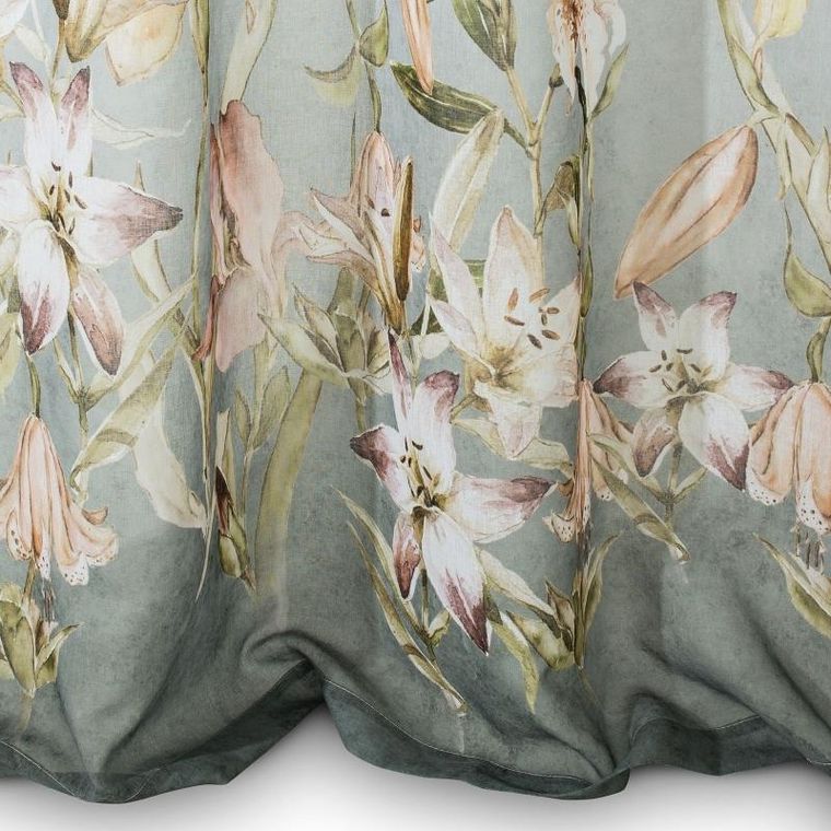 Eurofirany, zasłona gotowa, Pamela, 140-250 cm, biała