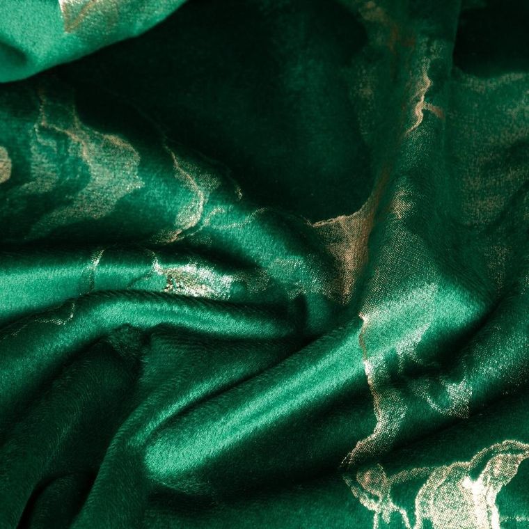 Eurofirany, zasłona gotowa, Raja, 140-250 cm, ciemnozielony