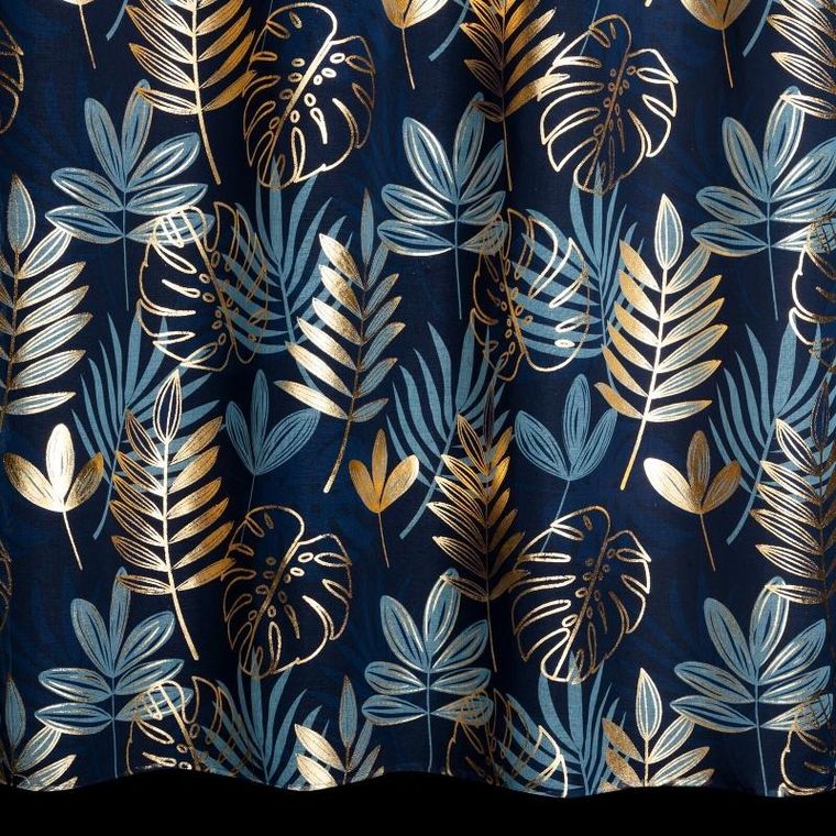 Eurofirany, zasłona gotowa, Rina, 140-250 cm, granatowy