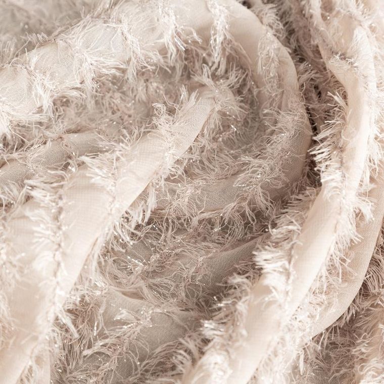 Eurofirany, zasłona gotowa, Selma, 135-250 cm, beżowy