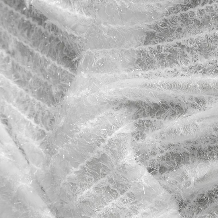 Eurofirany, zasłona gotowa, Selma, 135-250 cm, biały