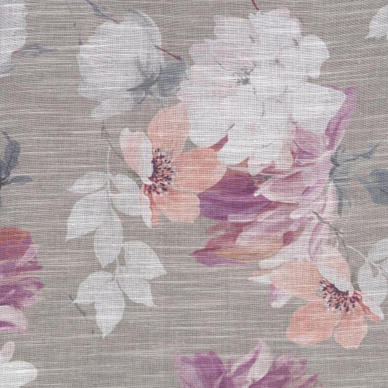 Eurofirany, zasłona gotowa, Sherry, na taśmie, 140-300 cm, srebrny