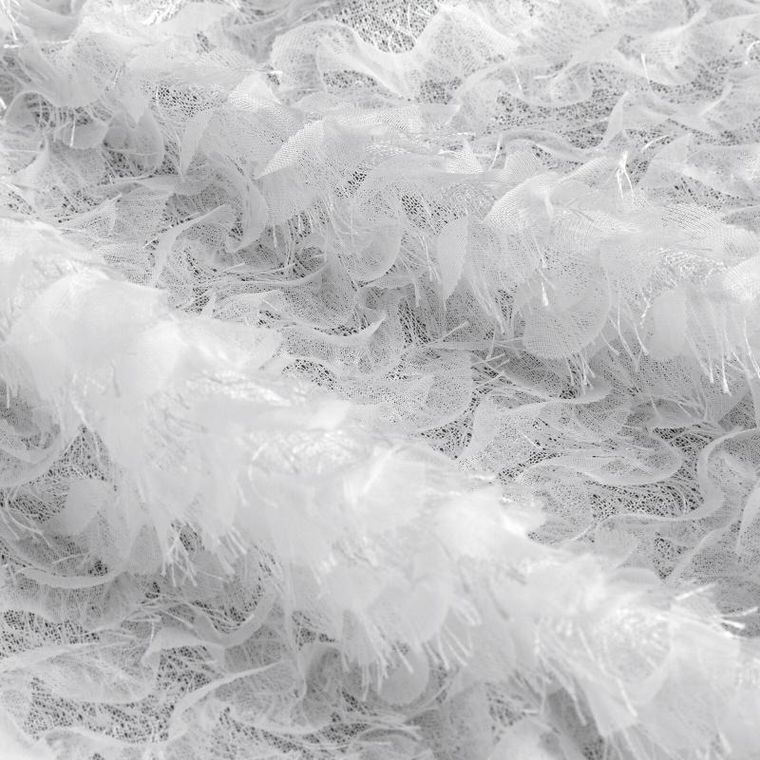 Eurofirany, zasłona gotowa, Tiffany, 135-250 cm, biały