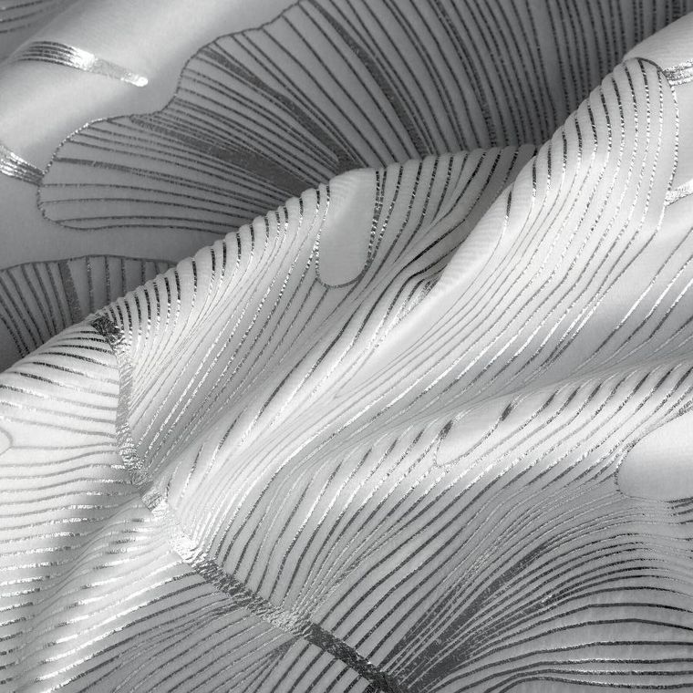 Eurofirany, zasłona gotowa, Zaria, 140-250 cm, biały