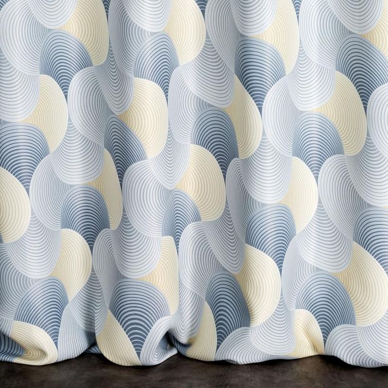 Eurofirany, zasłona zaciemniająca gotowa, Aseta, 140-250 cm, szary