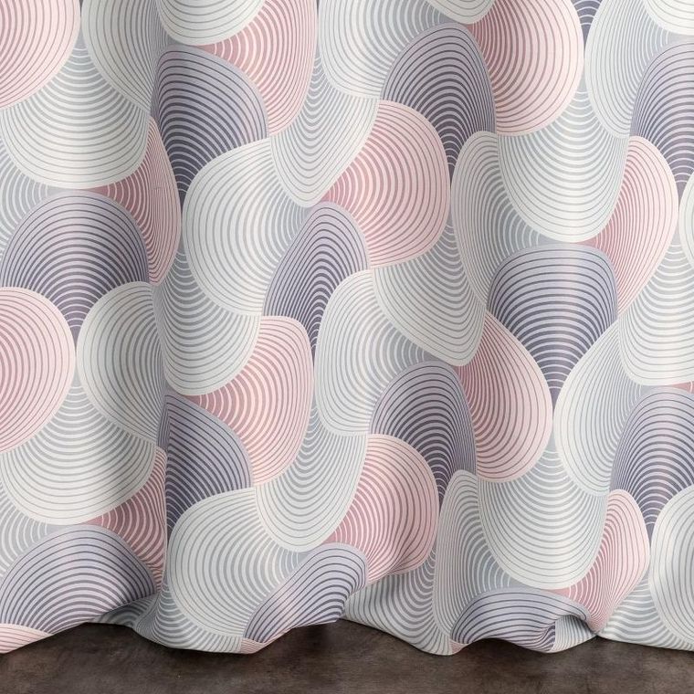 Eurofirany, zasłona zaciemniająca gotowa, Aseta, 140-250 cm, szary