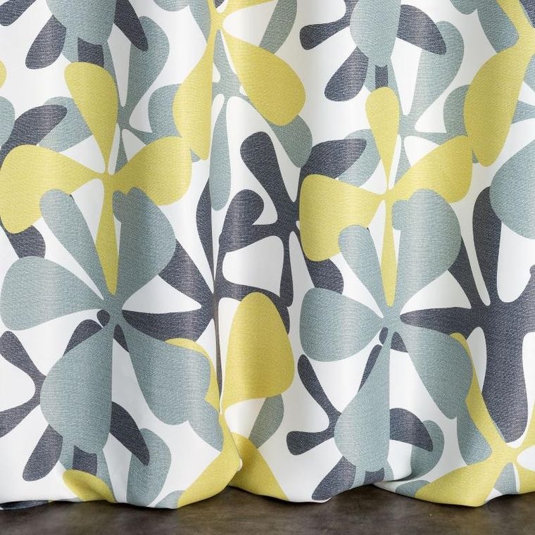 Eurofirany, zasłona zaciemniająca gotowa, Dorin, 140-250 cm, musztardowy