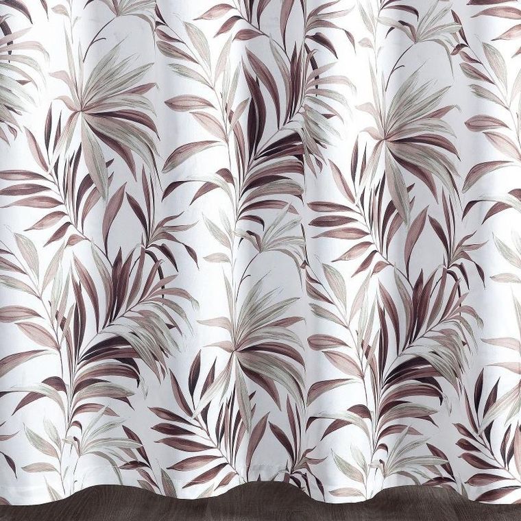 Eurofirany, zasłona zaciemniająca gotowa, Elia, 140-250 cm, brązowy