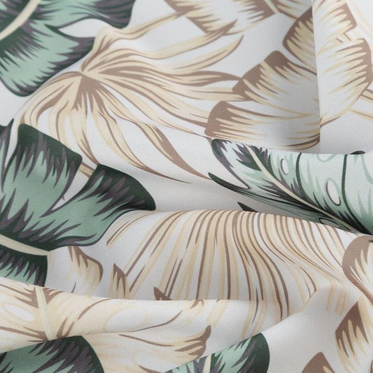 Eurofirany, zasłona zaciemniająca gotowa, Garden, na szelkach, 155-220 cm, beżowy