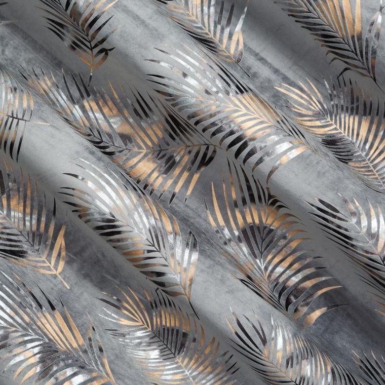 Eurofirany, zasłona zaciemniająca gotowa, Gloria, 140-250 cm, stalowy