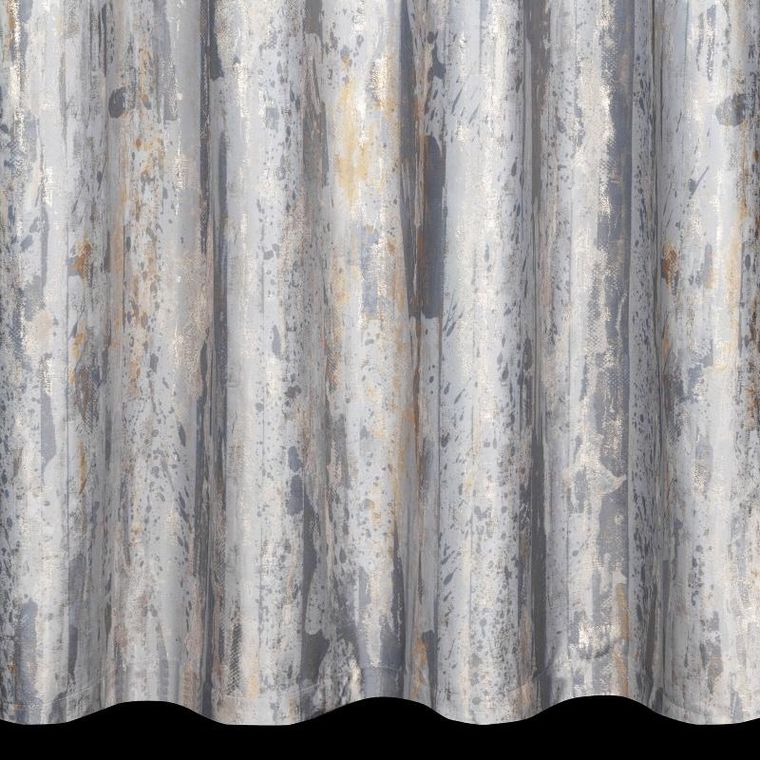 Eurofirany, zasłona zaciemniająca gotowa, Grace, 140-250 cm, szary