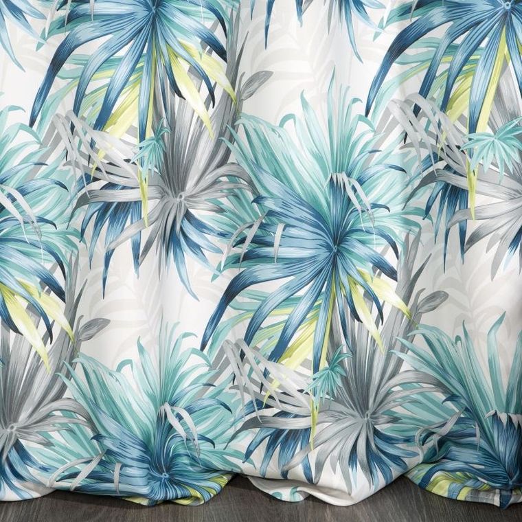 Eurofirany, zasłona zaciemniająca gotowa, Ingrid, 140-250 cm, niebieski