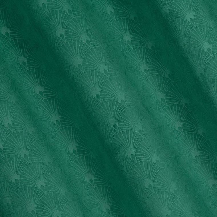 Eurofirany, zasłona zaciemniająca gotowa, Julia, 140-250 cm, zielony