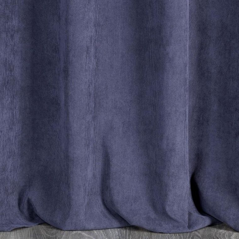 Eurofirany, zasłona zaciemniająca gotowa, Julie, 140-250 cm, granatowy