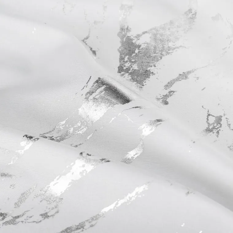 Eurofirany, zasłona zaciemniająca gotowa, Lani, 140-250 cm, biały