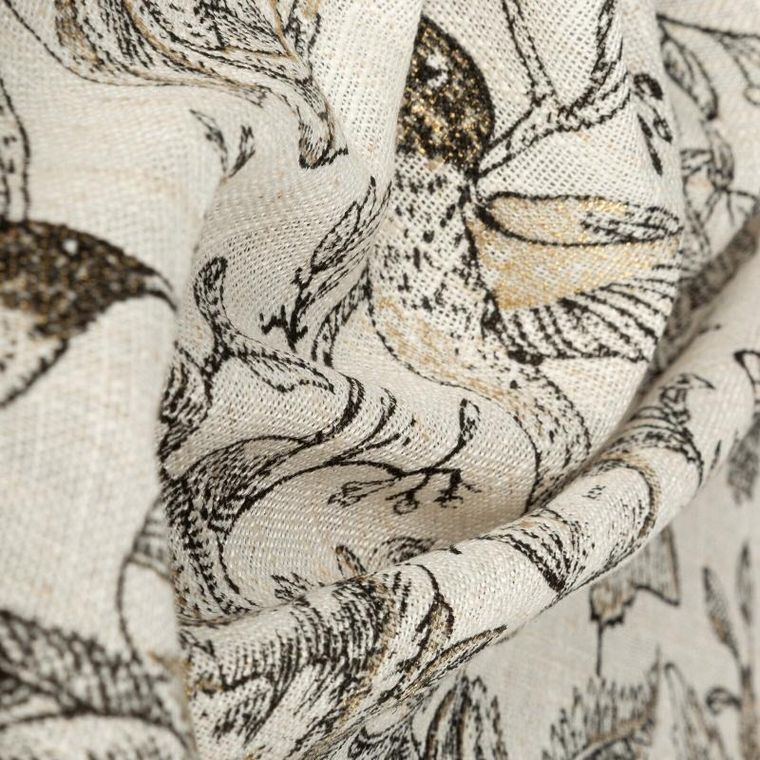 Eurofirany, zasłona zaciemniająca gotowa, Lucina, 140-250 cm, srebrny