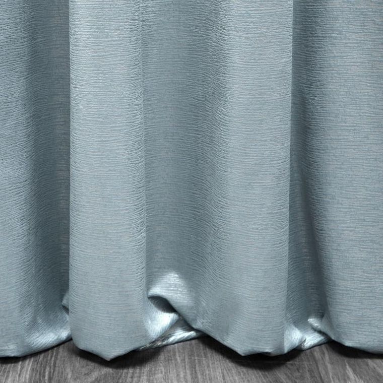 Eurofirany, zasłona zaciemniająca gotowa, Mabel, 140-250 cm, niebieski