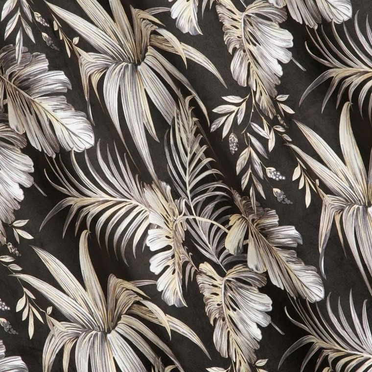 Eurofirany, zasłona zaciemniająca gotowa, Magi, 140-250 cm, czarny