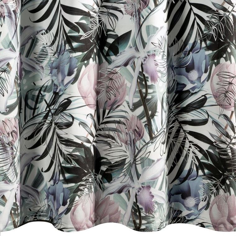 Eurofirany, zasłona zaciemniająca gotowa, Malibu, 140-250 cm, biały