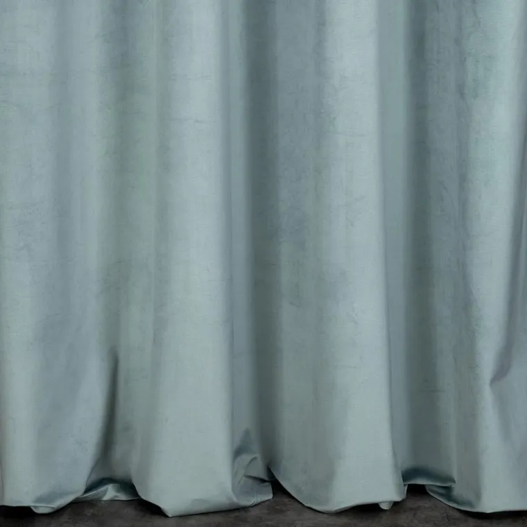 Eurofirany, zasłona zaciemniająca gotowa, Melanie, 140-250 cm, szałwiowy