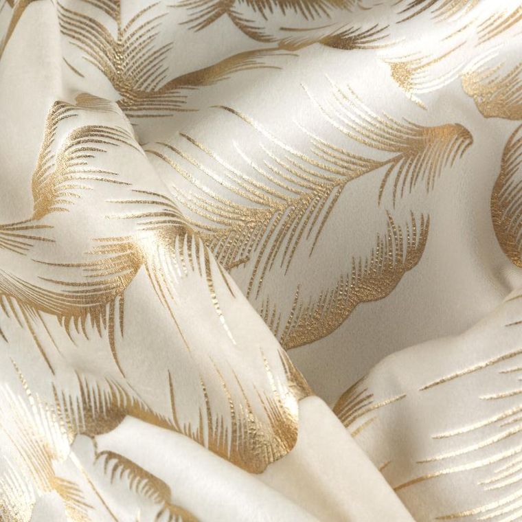 Eurofirany, zasłona zaciemniająca gotowa,, Milena, 140-250 cm, kremowy