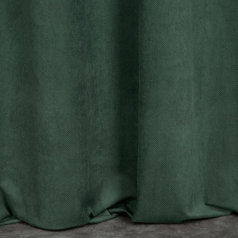 Eurofirany, zasłona zaciemniająca gotowa, Milo, 140-250 cm, zielony