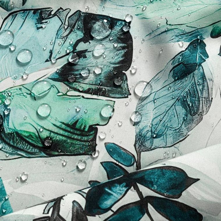 Eurofirany, zasłona zaciemniająca gotowa, na szelkach, Garden2, 155-260 cm, biały