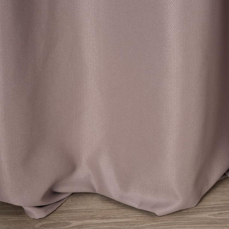 Eurofirany, zasłona zaciemniająca gotowa, na taśmie, Aggie, 140-270 cm, pudrowy