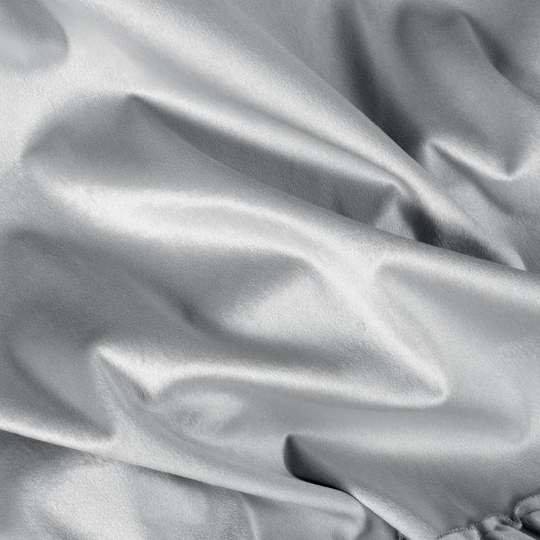 Eurofirany, zasłona zaciemniająca gotowa, na taśmie, Dani, 140-250 cm, srebrny