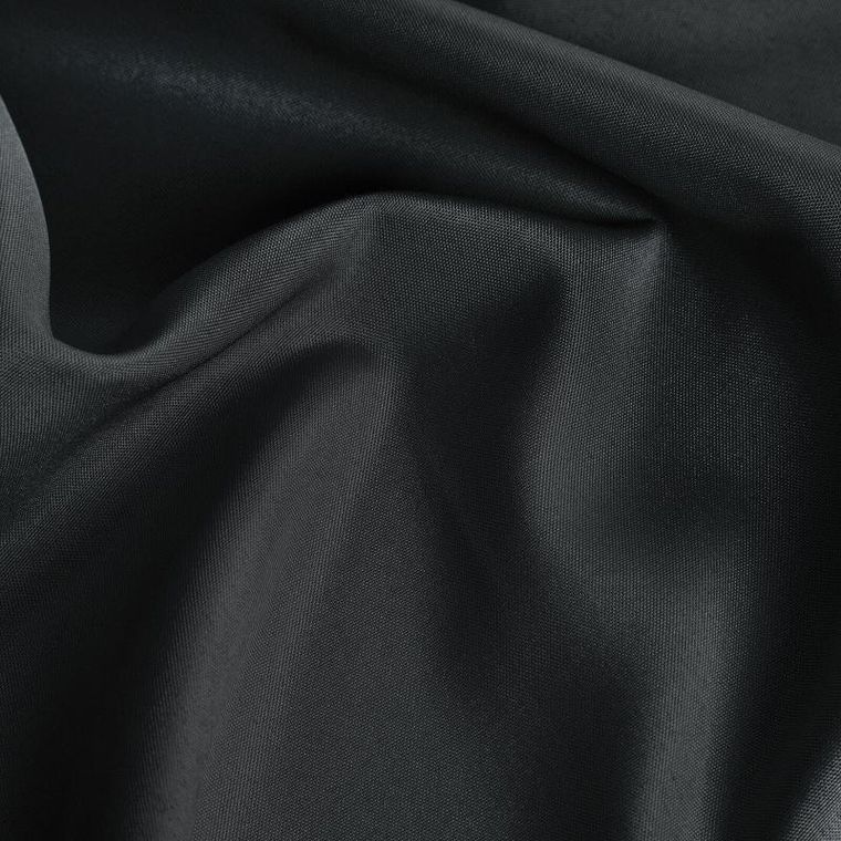 Eurofirany, zasłona zaciemniająca gotowa, na taśmie, Rita, 140-270 cm, czarny