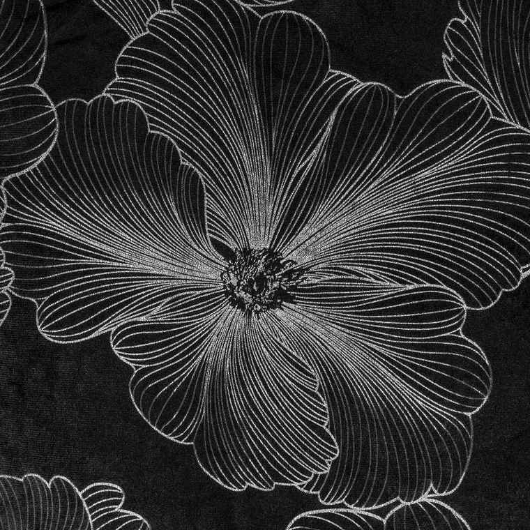 Eurofirany, zasłona zaciemniająca gotowa, na taśmie, Stella, 140-300 cm, czarny