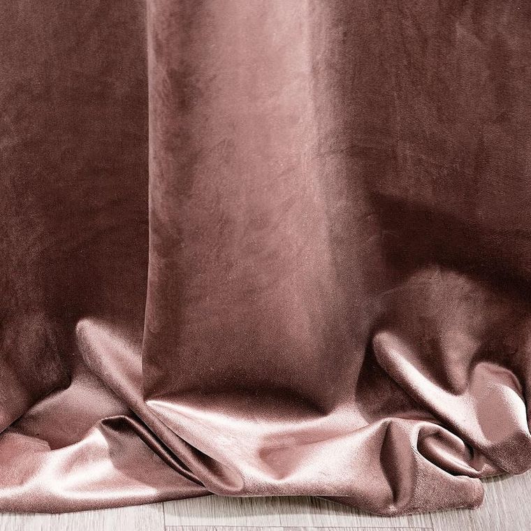 Eurofirany, zasłona zaciemniająca gotowa, na taśmie, Villa, 140-270 cm, ciemnoróżowy