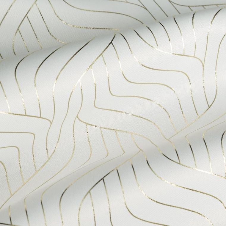 Eurofirany, zasłona zaciemniająca gotowa, Oleta, 140-250 cm, biały