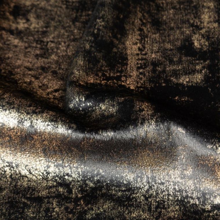 Eurofirany, zasłona zaciemniająca gotowa, Renia, 140-250 cm, czarny