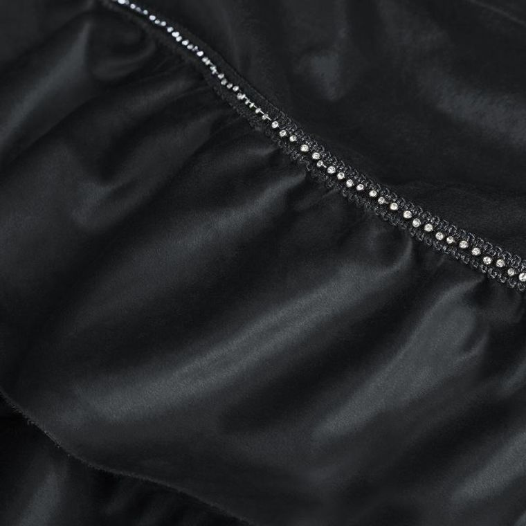 Eurofirany, zasłona zaciemniająca gotowa, Sami, 140-250 cm, czarny