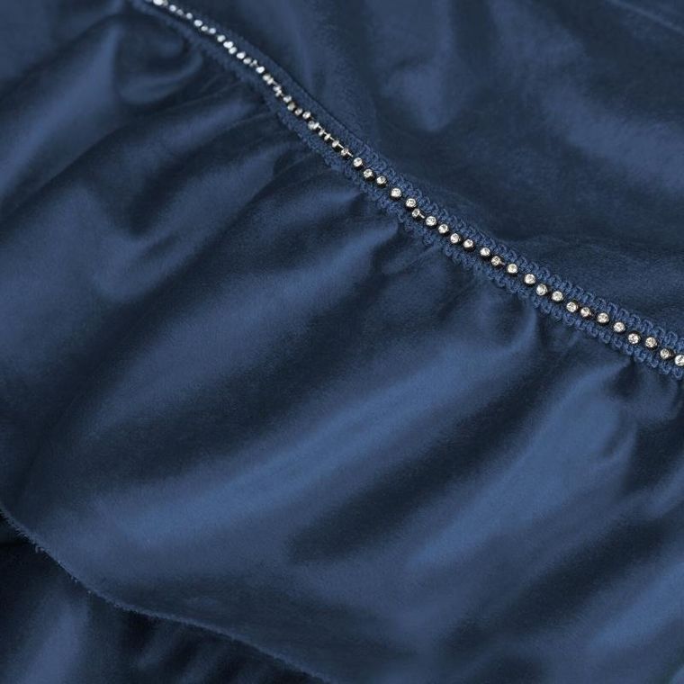 Eurofirany, zasłona zaciemniająca gotowa, Sami, 140-250 cm, granatowy