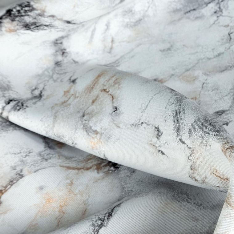 Eurofirany, zasłona zaciemniająca gotowa, Sancy, 140-250 cm, srebrny