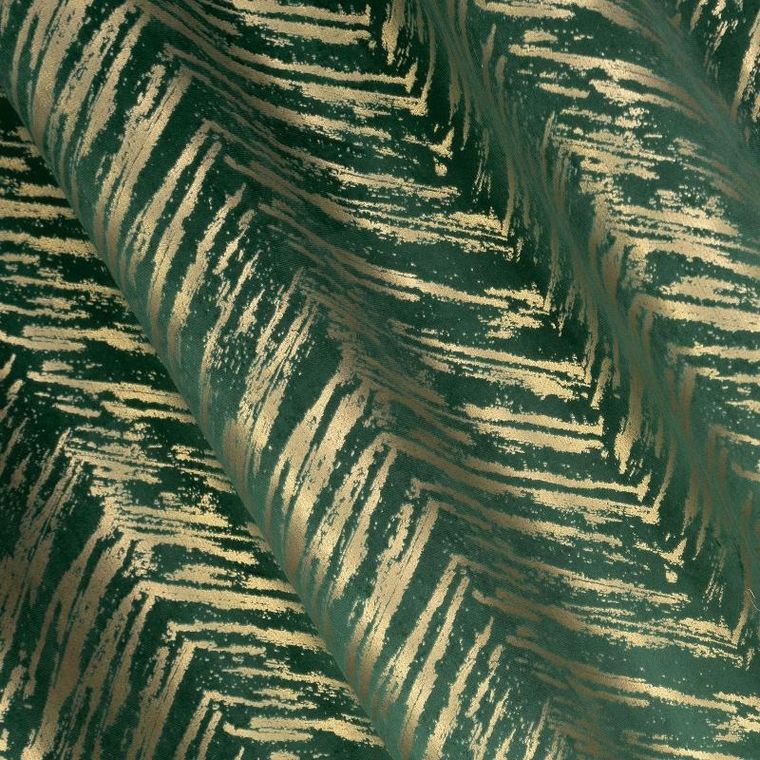 Eurofirany, zasłona zaciemniająca gotowa, Sara, 140-250 cm, ciemnozielony