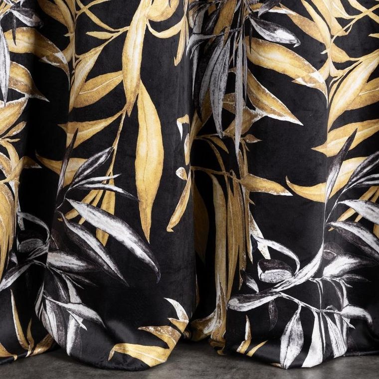 Eurofirany, zasłona zaciemniająca gotowa, Zoja, 140-250 cm, beżowy