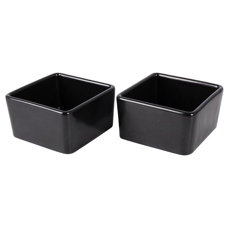 Excellent Houseware, miski na przekąski, kwadratowe, 2 szt.