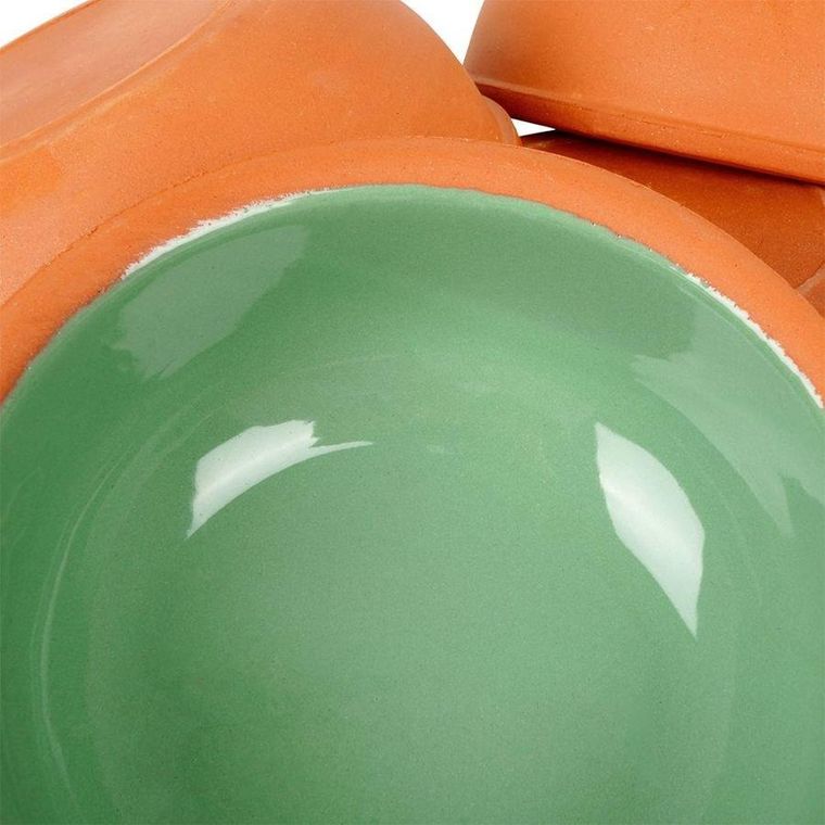 Excellent Houseware, naczynie do zapiekania, kamionkowa kokilka, 140 ml, 4 szt.