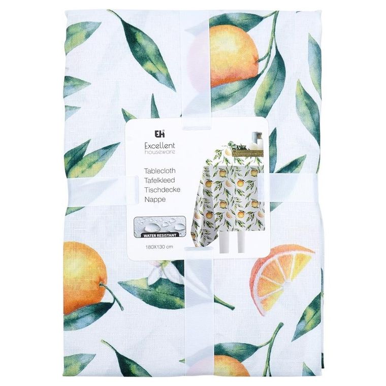 Excellent Houseware, obrus wodoodporny plamoodporny, 180-130 cm